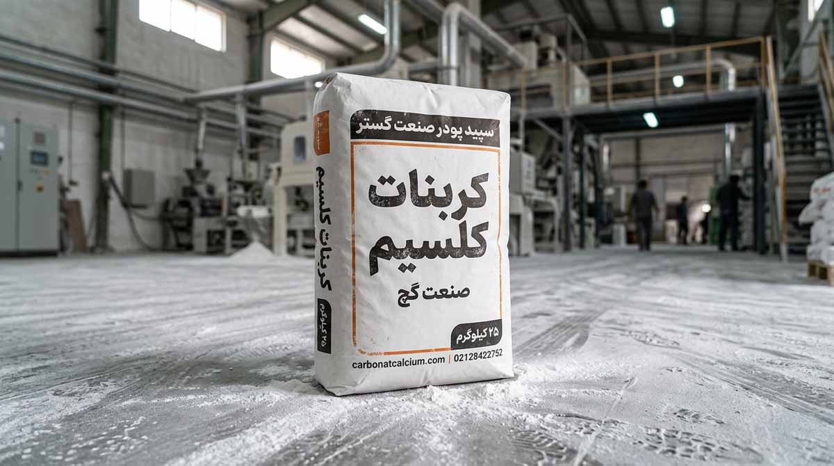 کاربرد کربنات کلسیم در صنعت گچ